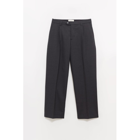 MFPEN DARK GREY TROPICAL WOOL SERVICE TROUSERS